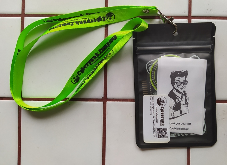 Version finale du CoolKidsBadge!